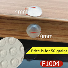 Load image into Gallery viewer, Cabinet Door Bumper of various size of silicone material for kitchen cabinet self-adhesive damper pad for door stopper
